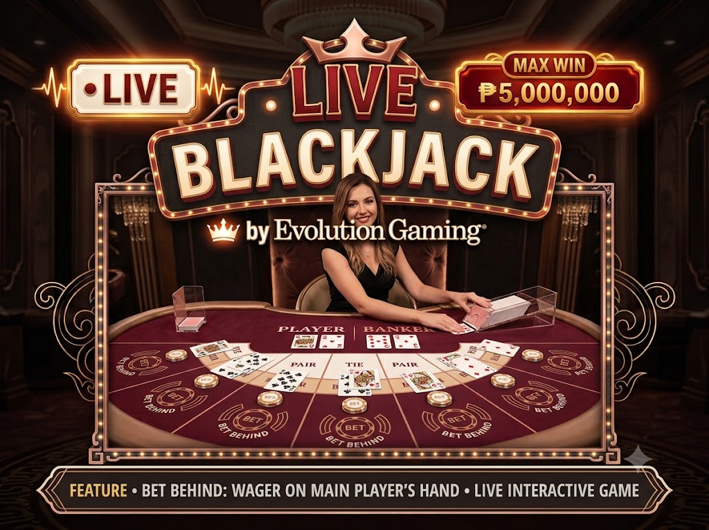 Blackjack Bet Behind at 89PHP IO